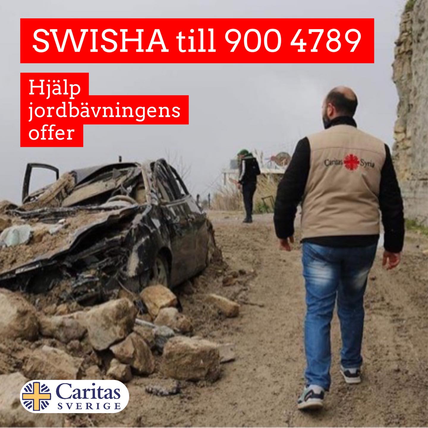 Hjälp jordbävningens offer