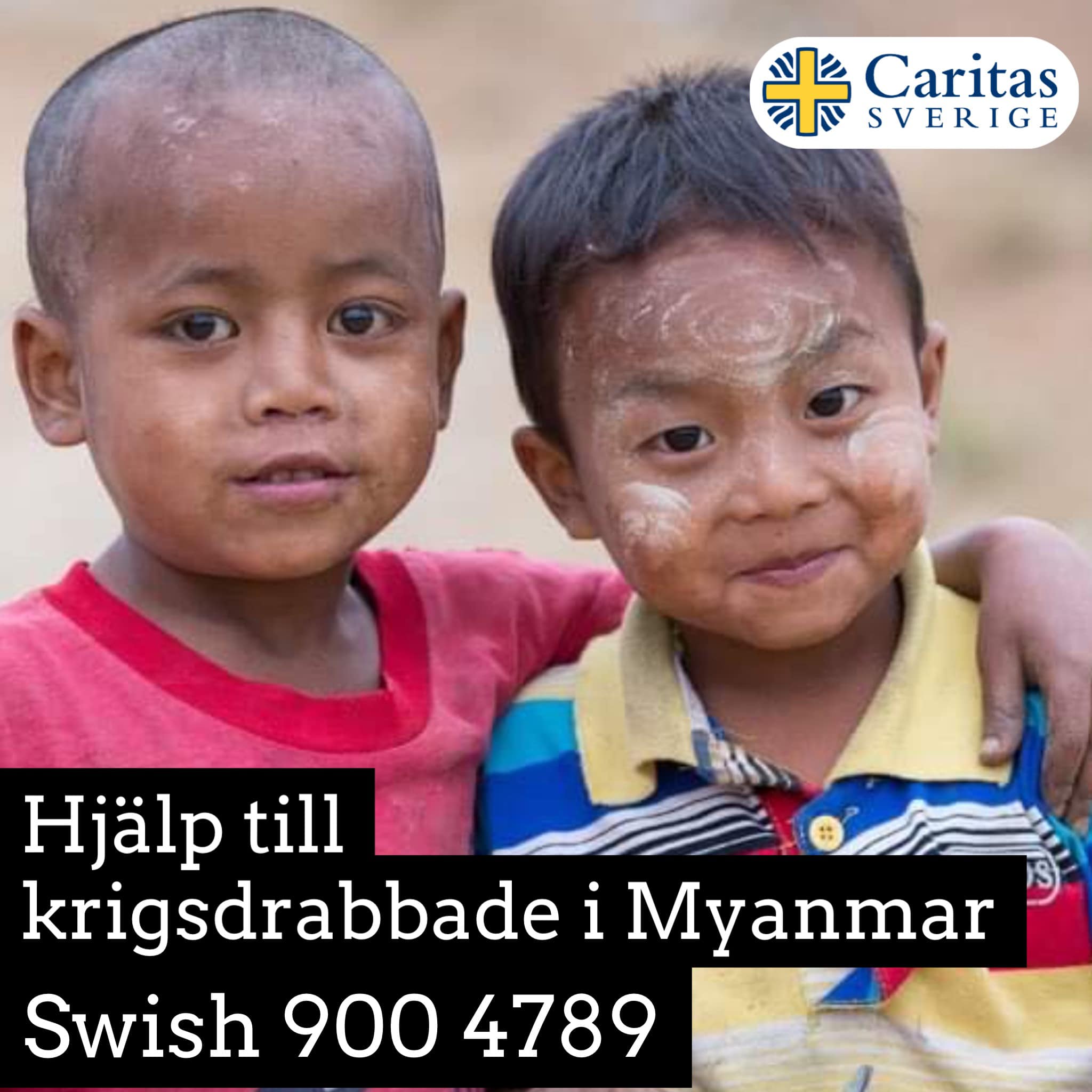 Myanmar - Hjälp till krigsdrabbade